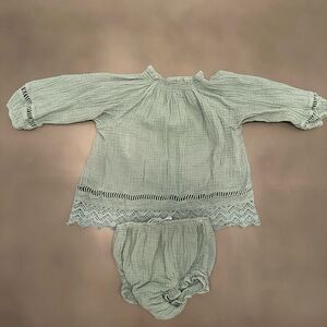 Rylee + Cru Blouse and Bloomer Set